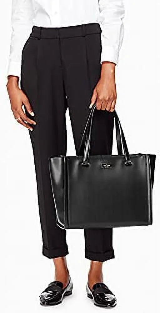 Kate Spade New York Regatta Court Vita Handbag, Black Leather