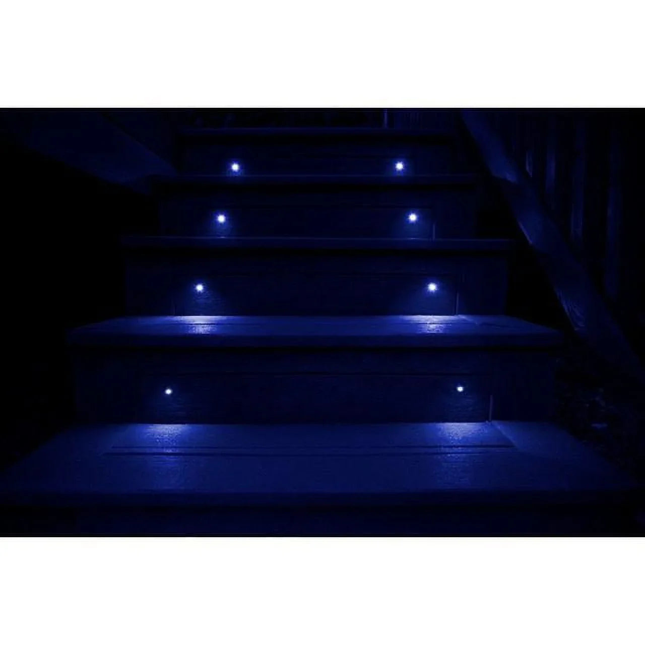 Race Sport MSDLSSRGB - NEW - Marine 5050 LED Deck Lighting Beveled Downward pitch technology - Stainless Steel RGB Multi-Color - Fitting with HydroBLAST Controllers