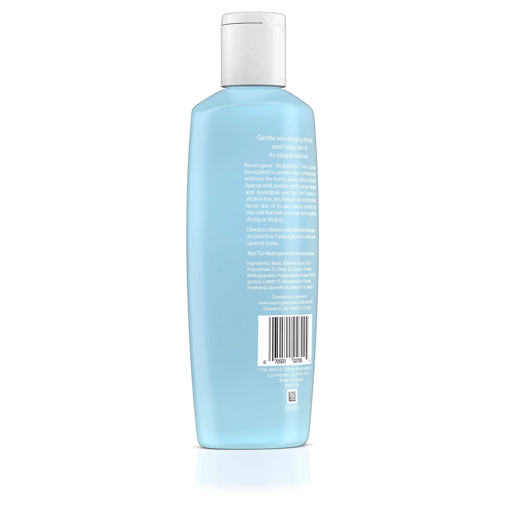 Neutrogena Oil- and Alcohol-Free Facial Toner, with Hypoallergenic Formula