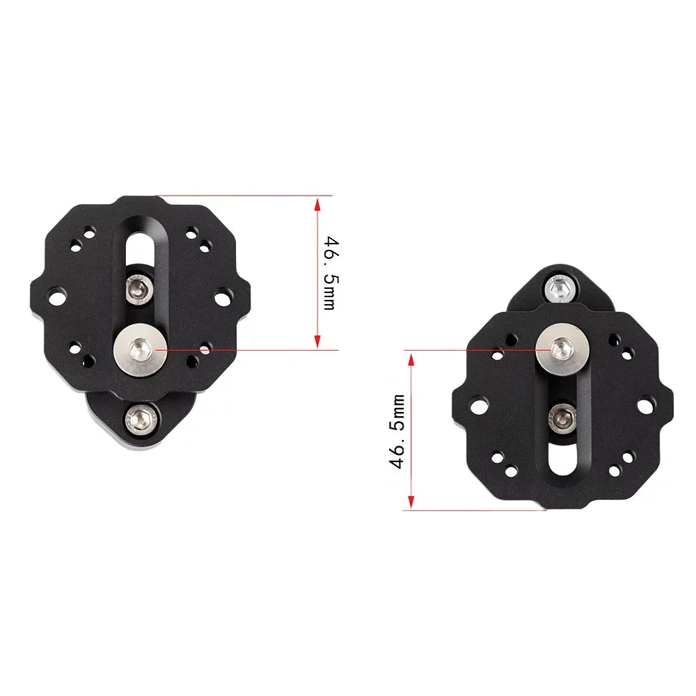 GFYSHIP Universal Bar Mounted GPS Adapter For RAM and Garmin Zumo Fits For BMW R1250 RT 2019-2022 BMW R18 2020-2021 BMW R nineT Pure BMW R1200C BMW R1200CL Motorcycle GPS Adapter Mount