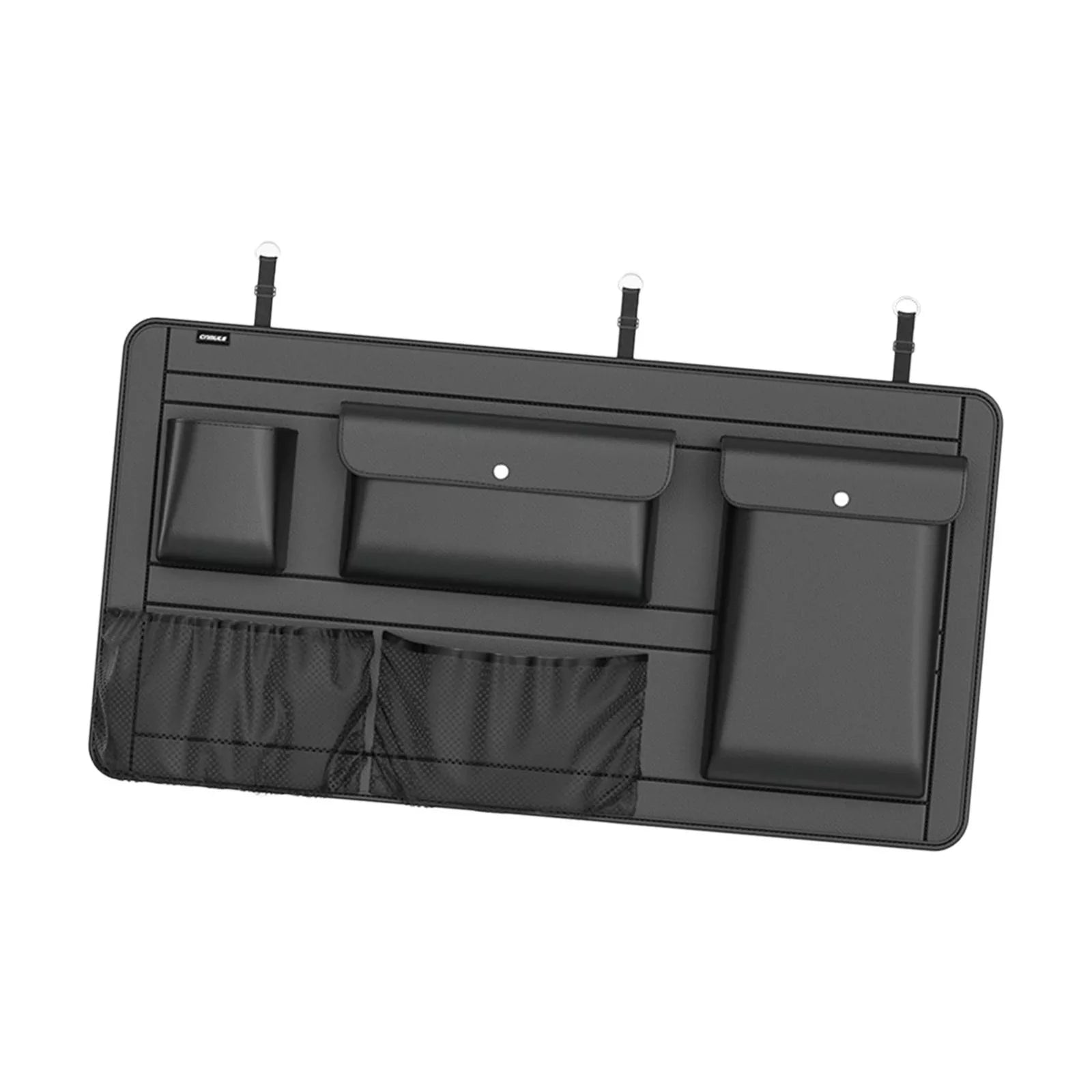 Car Back Seat Trunk Hanging Organizer 90cmx45cm Saving Space Easily Install Resilient with Multiple Pockets for SUV Truck