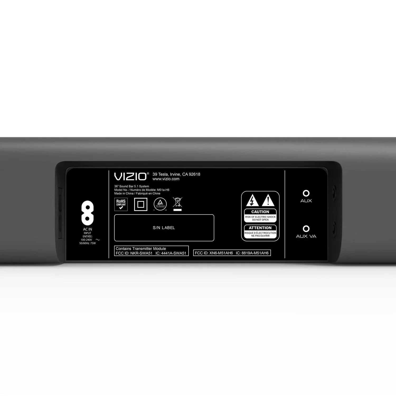 VIZIO M-Series 5.1.2 Premium Sound Bar with Dolby Atmos, DTS:X, Bluetooth