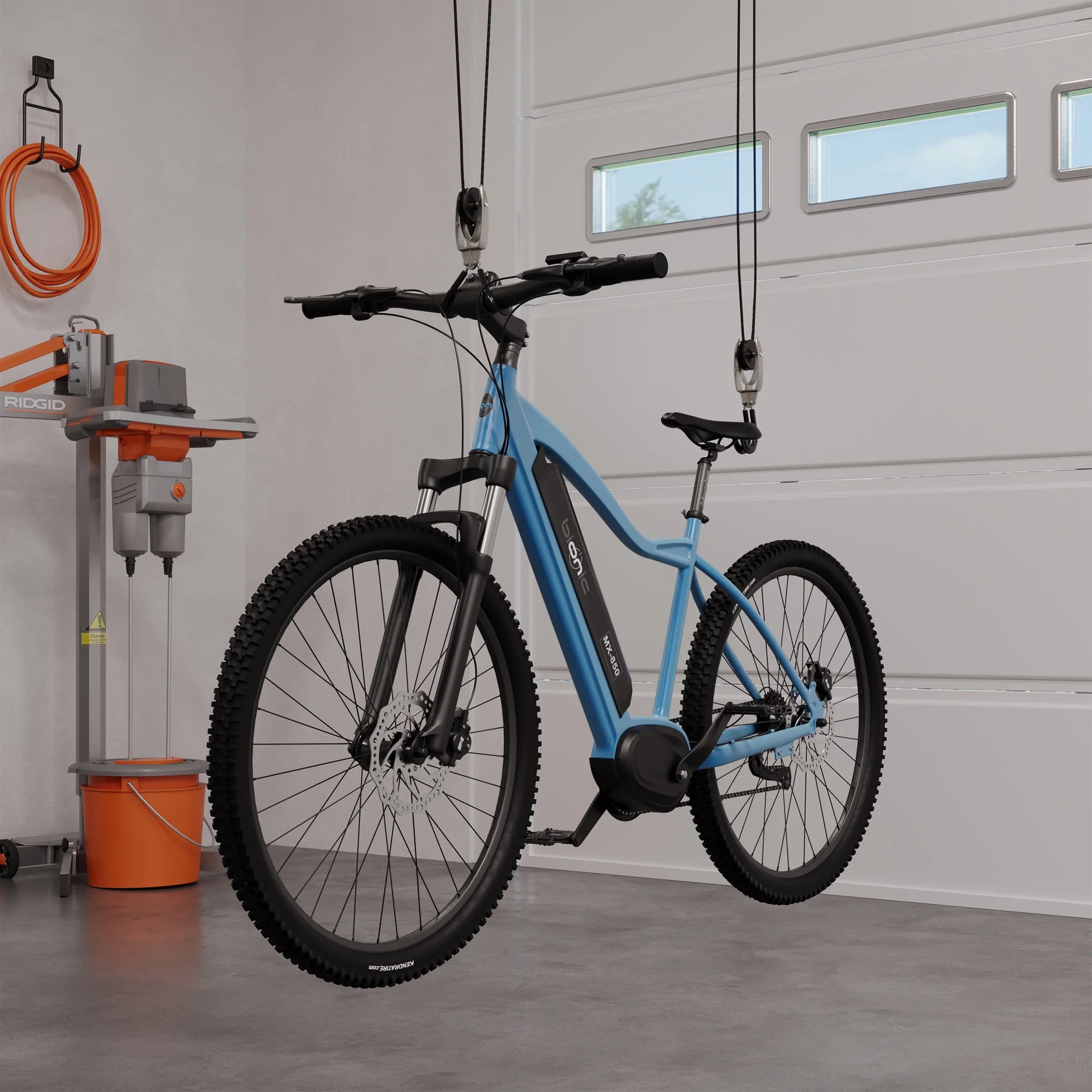 RAD Cycle Hoist Pulley System - Overhead Garage Storage Bike Hanger