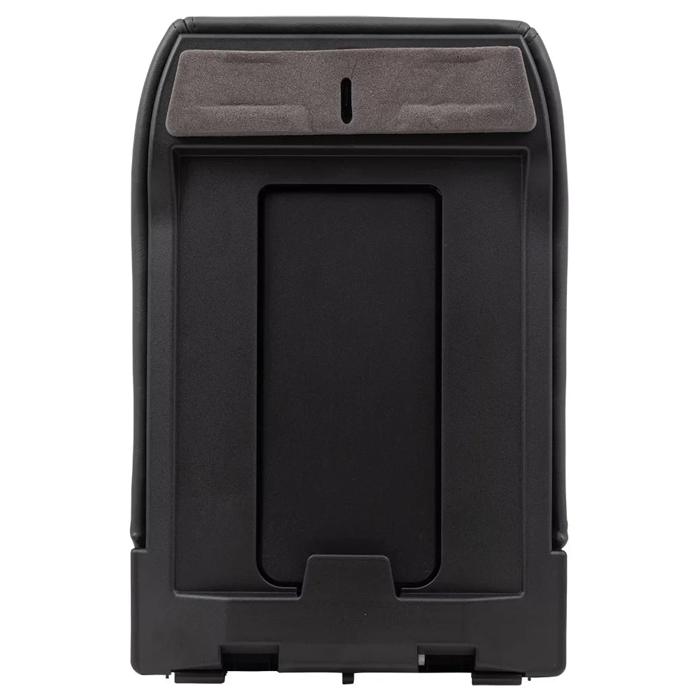 Brock Replacement Dark Gray Center Console Lid Repair Kit Suitable with 2001-2006 Silverado Sierra Pickup Truck Tahoe Yukon & XL 19127364