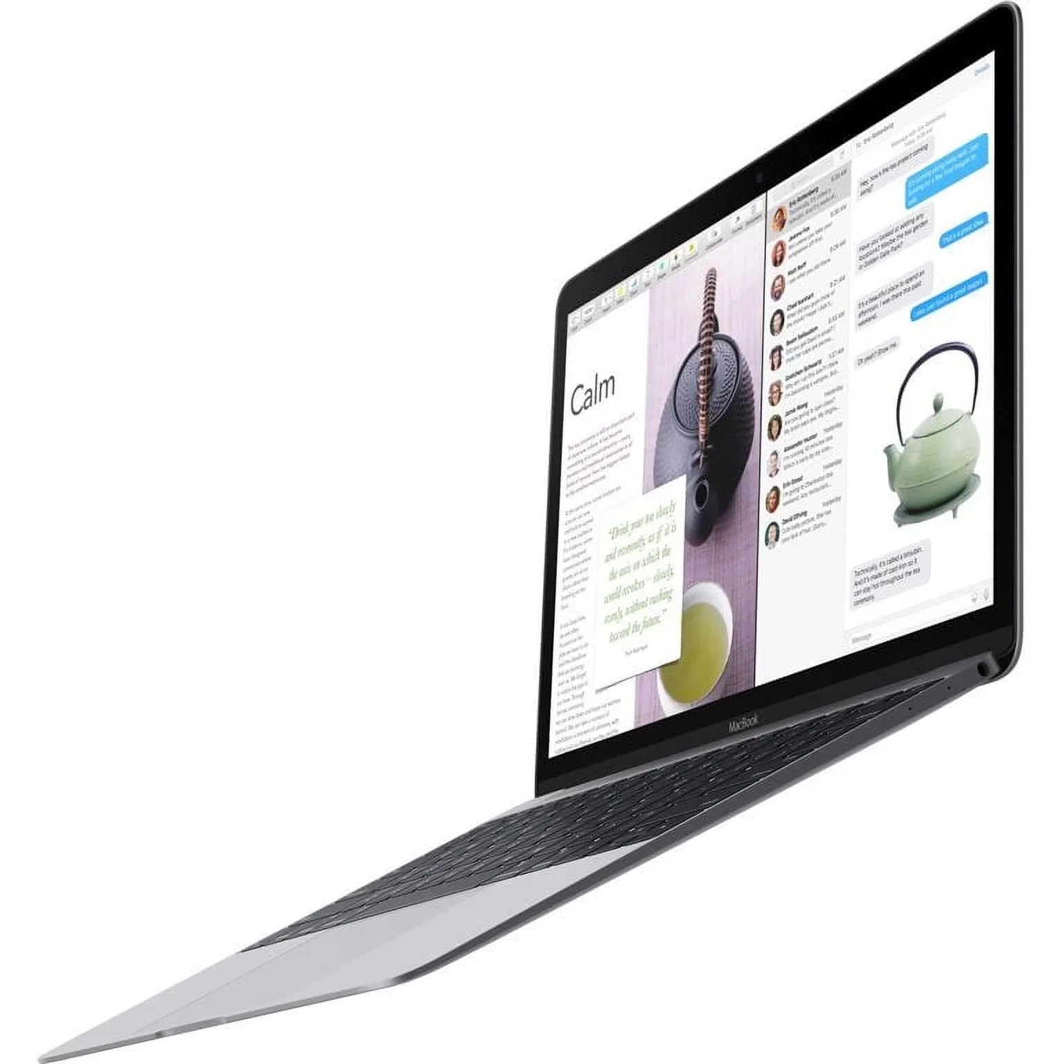 Apple MacBook MNYJ2E/A 12" with Retina Display (1.3GHz Dual Core i5, 8GB RAM, 512GB HD, 512 GB) Silver (Spanish Keyboard)(New-Open-Box)