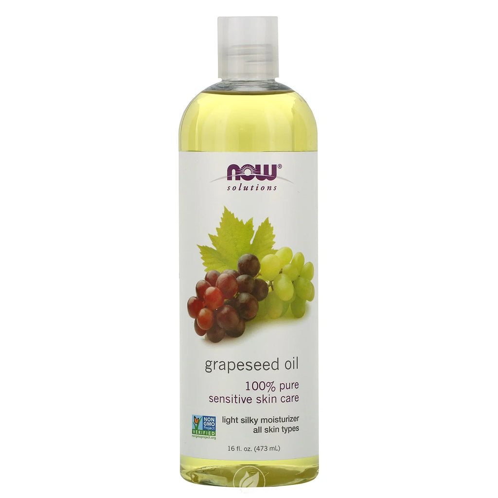 NOW Solutions Grapeseed Oil 16 Fl Oz