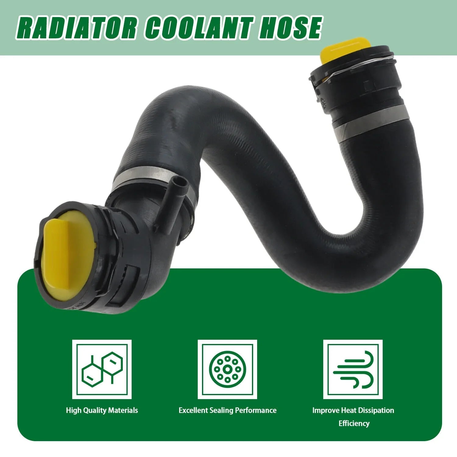 Radiator Upper Coolant Duct Tube Line for 2010-2016 Audi Q7 7L8122101D
