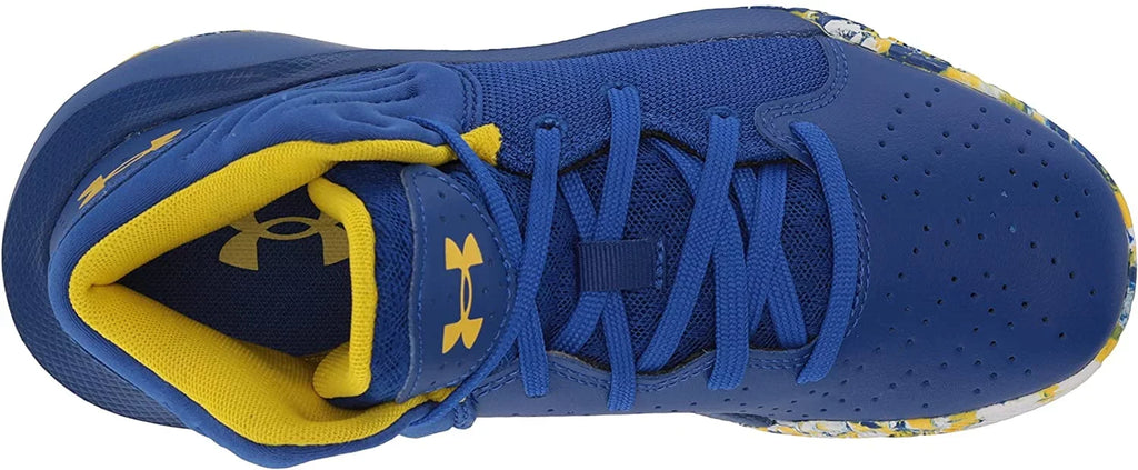Under Armour Unisex-Child Grade School Jet 21 Basketball Shoe Big Kid 8-12 Years 5 Big Kid Royal 400/White