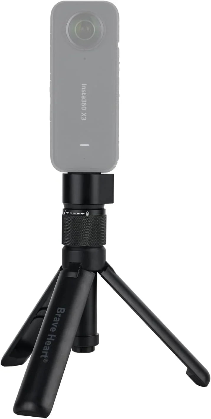 Bullet Time Handle Tripod Multi-Functional Tabletop Fold Tripod for insta360 Insta 360 X3,ONE RS,GO 2,ONE X2,ONE R,ONE