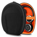 Geekria Shield Headphones Case Matching with Jabra Evolve 65, 65UC, 40, 40 UC, 20 UC Case, Replacement Hard Shell Travel Carrying Bag (Black)