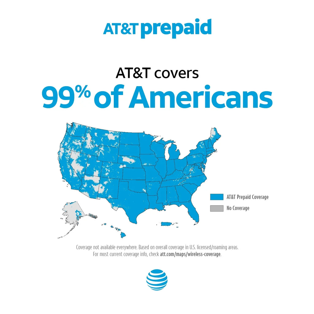 AT&T Prepaid AT&T RADIANT Core 16GB Prepaid Smartphone, Grey