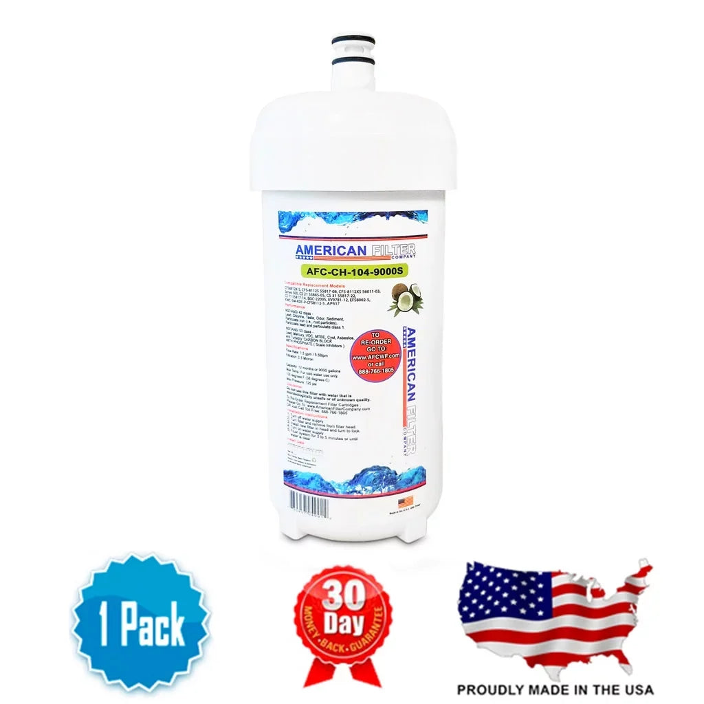 AFC Brand , Water Filters , Model # AFC-CH-104-9000S , Suitable with 3M® AquaPure® AP517 - 1 Filters - Made in U.S.A.