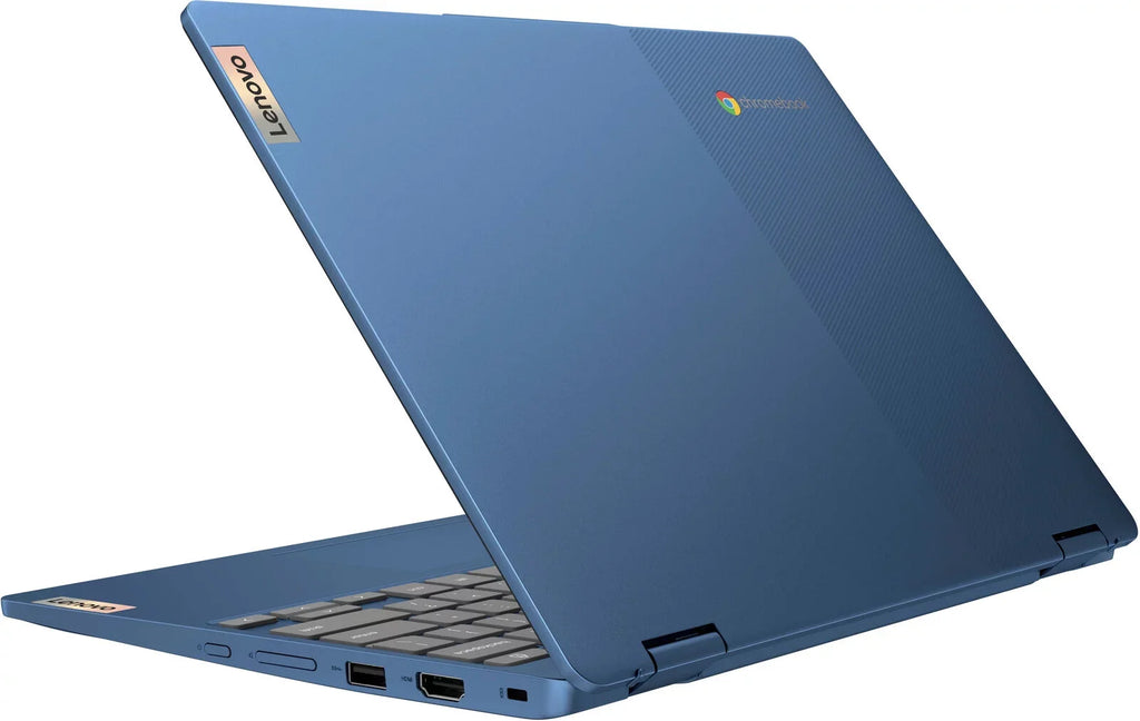 Lenovo - Flex 3i 12.2" WUXGA Touch-Screen Chromebook Laptop - N100 with 4GB Memory - 64GB eMMC - Abyss Blue Notebook PC