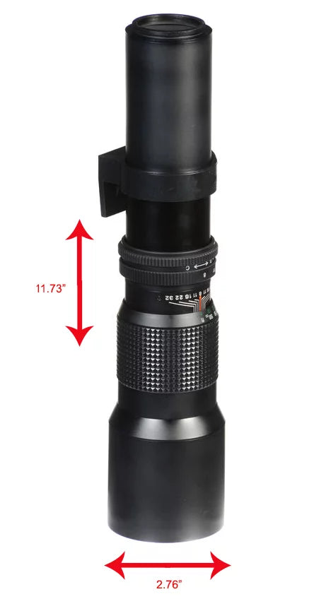 Sony Alpha NEX-3 Manual Focus High Power 1000mm Lens