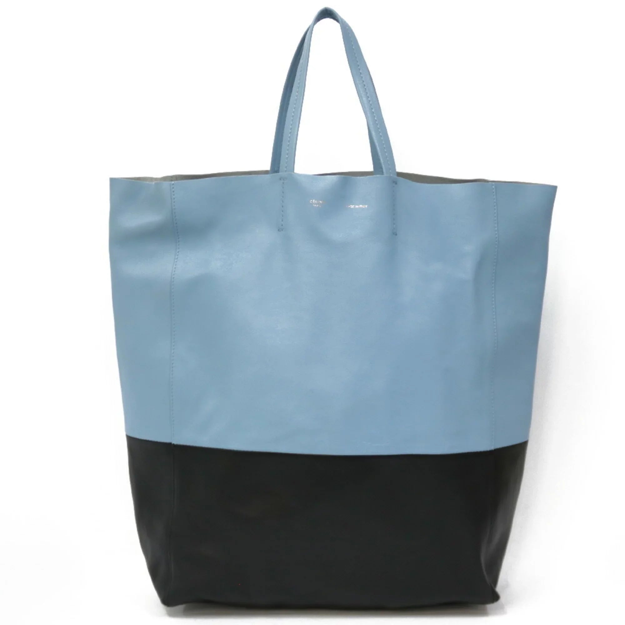 Pre-Owned Celine Cabas Handbag Blue Unisex (Good)