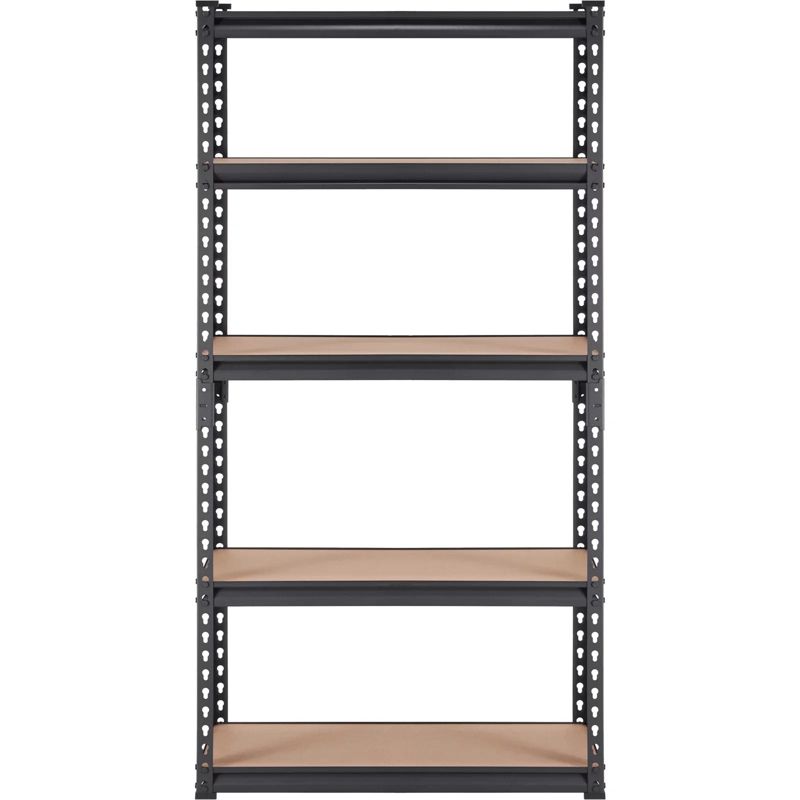 BENTISM 5 Tier Adjustable Heavy Duty Steel Shelving Unit, 12"D x 30"W x 60"H Garage Storage Rack 2000 lbs Load