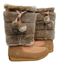 Timberland Junior Big Kid Winterberry Tall Fur Medium Boot Wheat 59996 size 6 US