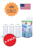 ZUMA Brand , Water and Ice Filter , Model # OPFF-RF300 , Matching with Frigidaire® 204389101 - 3 Pack - Made in U.S.A.