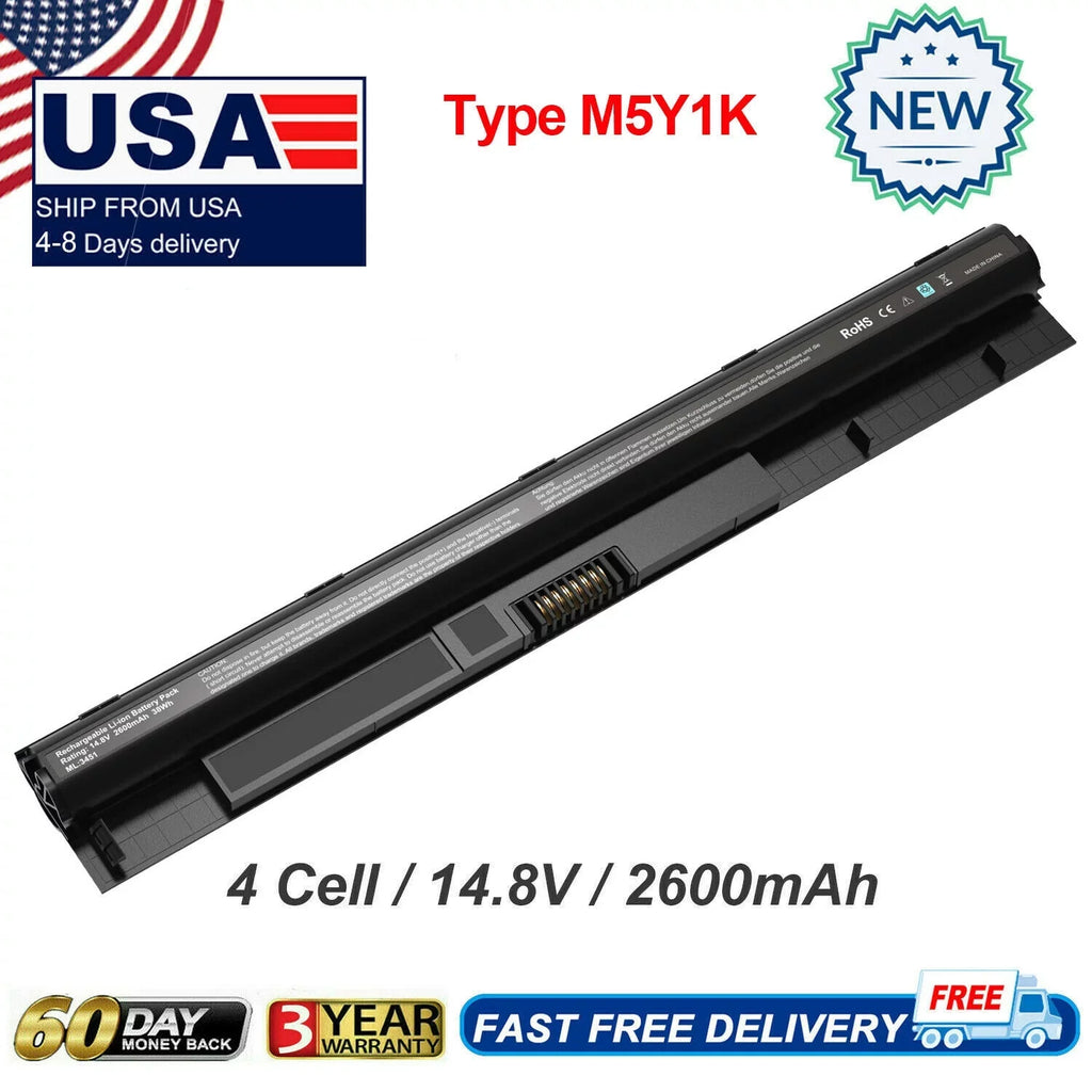 38Wh Battery For Inspiron 3451 5451 5551 5555 5558 5559 5755 M5Y1K K185W
