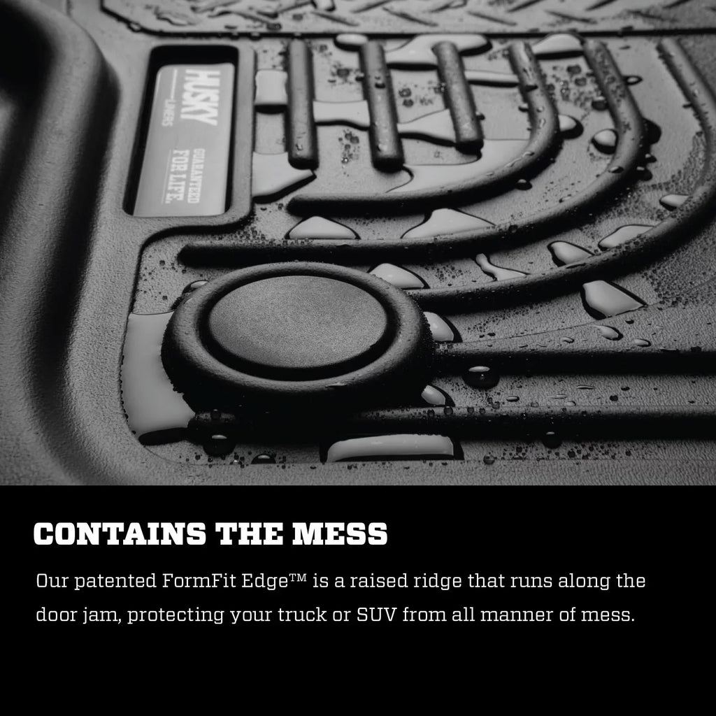 Husky by RealTruck Suitable with 2014-2018 Subaru Forester Condition Front & 2nd Seat Floor Mats
