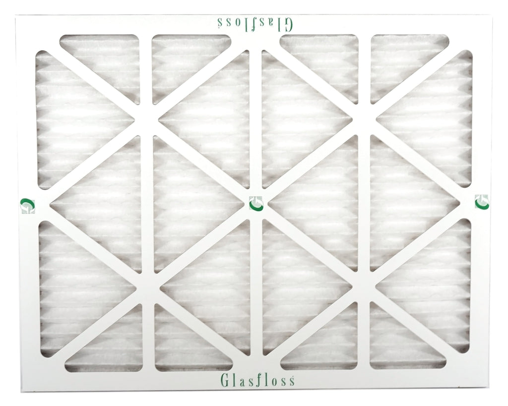 Glasfloss 22x36x1 - MERV 10 -Qty:6 - Furnace Air Filter - Made in USA (Actual Size: 21.5 x 35.5x7/8 inch)