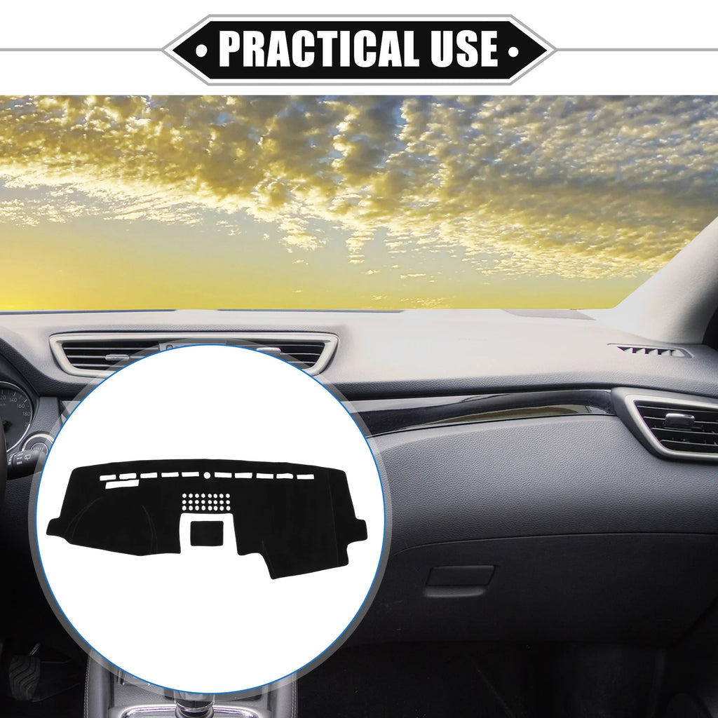 Unique Bargains Car Center Console Dashboard Protection Mat Suitable for Ford F150 2015-2020 Protective Polyester