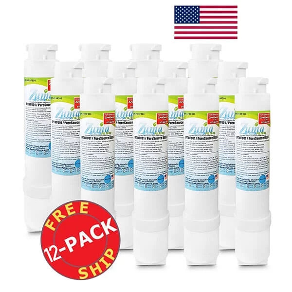 ZUMA Brand , Water and Ice Filter , Matching with FPBC2277RF0 - 12 Pack - Made in U.S.A.