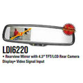 LDI 4.3 in. Rear RCD Mirror Monitor LCD Camera Display