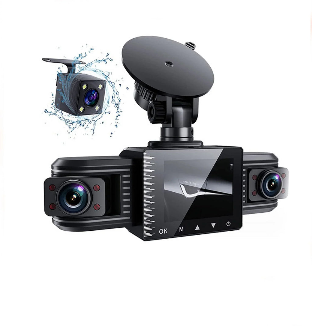 F30 HD Dual Lens Car Camera Vehicle DVR Dash Cam Video Recorder