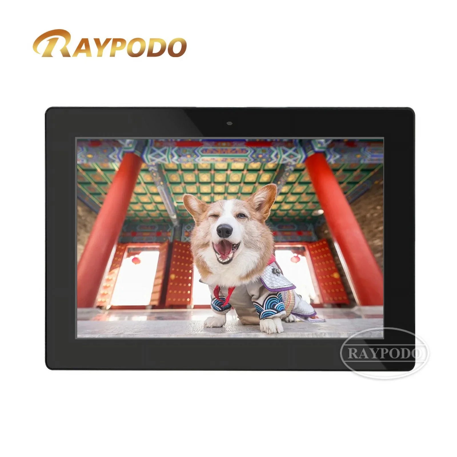 RAYPODO Wall Mount 10.1-inch RK3399 Touchscreen Tablet with RJ45 PoE function Android 8.1 system for Smart Home