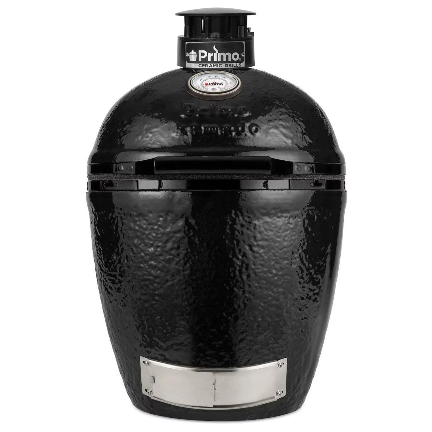 Primo All-In-One Round Ceramic Kamado Grill With Cradle & Side Shelves - PGCRC (2021)