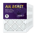AIRx Filters 16x20x1 Air Filter MERV 11 Pleated HVAC AC Furnace Air Filter, Air Beast 6-Pack Made in the USA