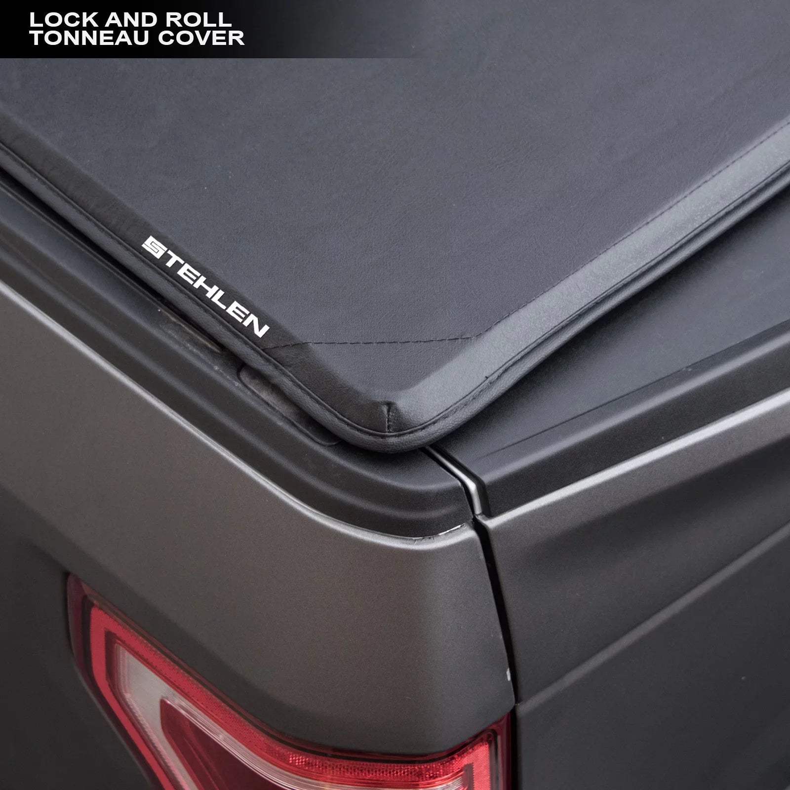 Stehlen 714937188747 Lock And Roll Up Tonneau Protection - Black For 2015-2022 Chevy Colorado / GMC Canyon 6 Feet ( 72" ) Bed
