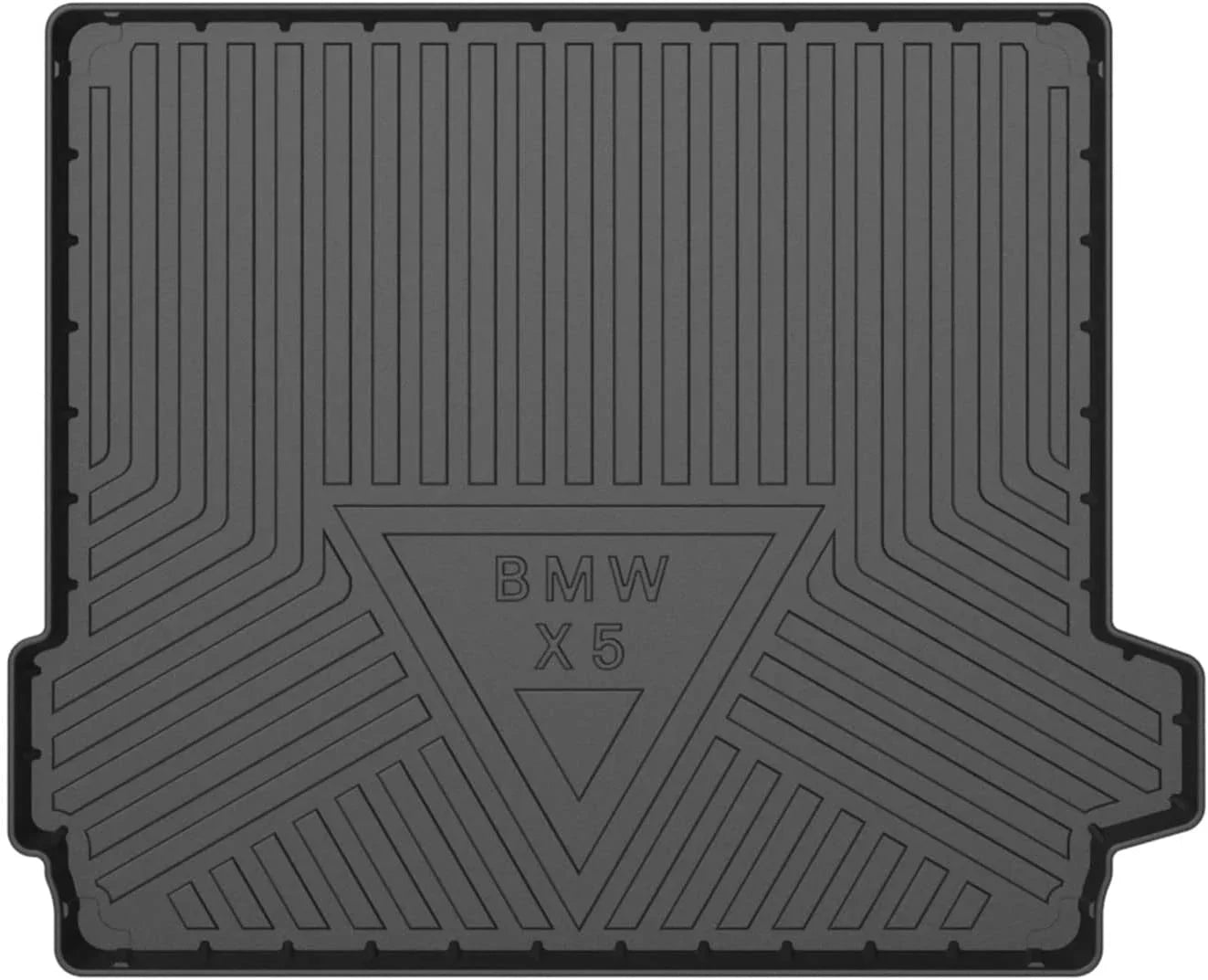 Cargo Liner fit 2019-2024 BMW X5 All Condition Rear Trunk Wrap Cargo Tray Floor Mat for BMW X5 2019 2020 2021 2022 2023 2024 Accessory , Black