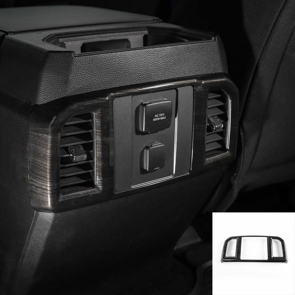 Teledu Car ABS Interior Center Console Coating Trims 8 pcs F150 m