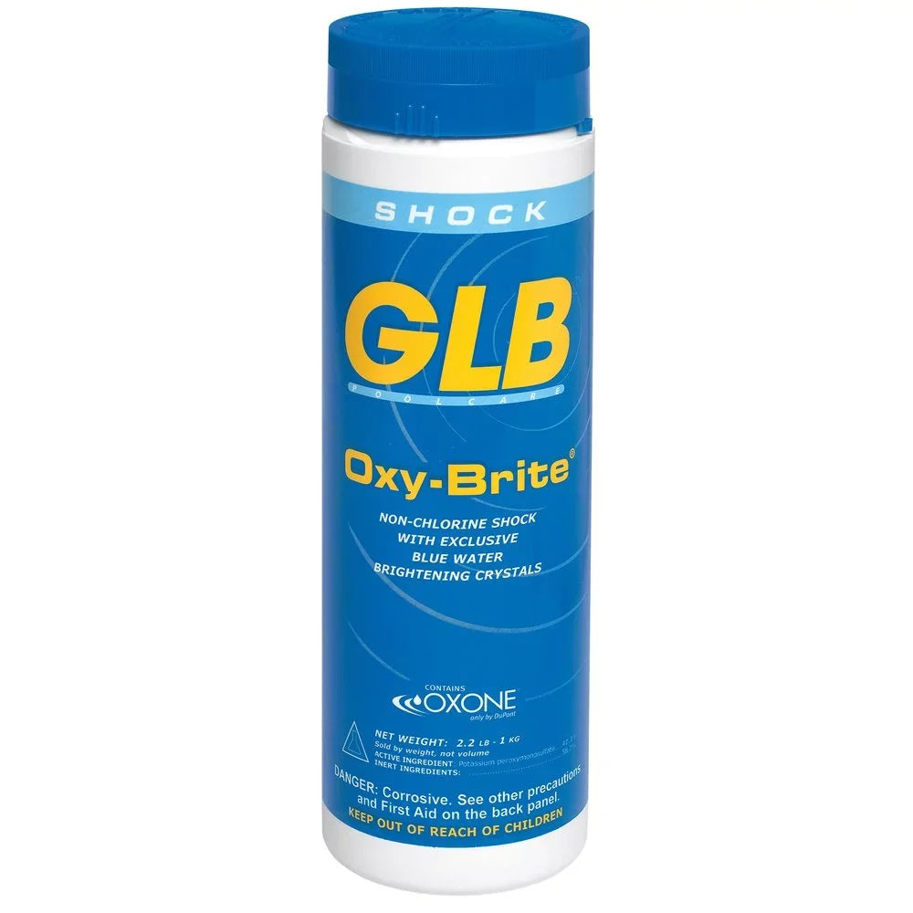 GLB Oxy-Brite Non-Chlorine Shock Oxidizer, 2.2 lb