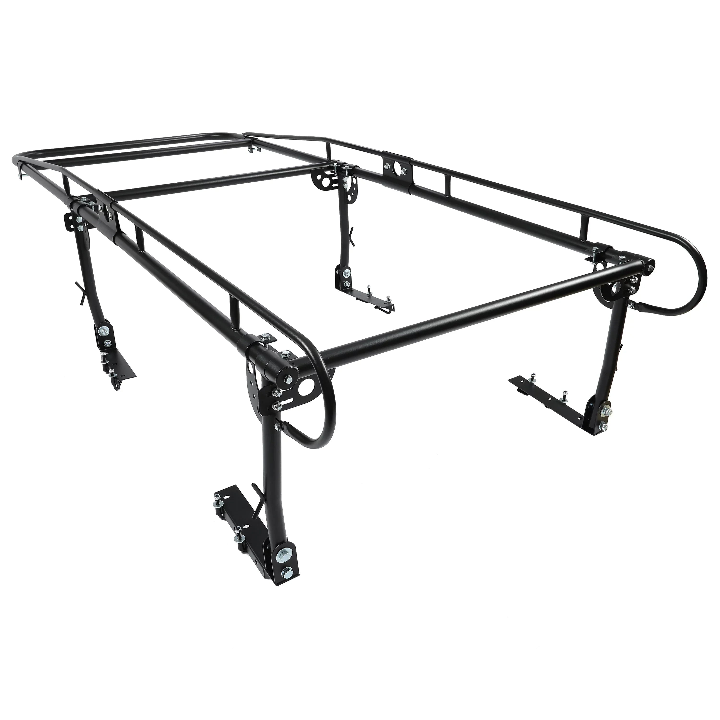 HECASA 60" Over-Cab Truck Rack 1000 Lbs Adjustable Truck Ladder Rack Pickup Lumber Utility Kayak Rack Full Size