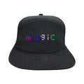 Color Display Hat Bluetooth Editing Tongue Hat Luminous Advertising Hat Sunshade Hat Women Ponytail Beach Cowboy Hats for Women Women's Hats Camping Hats Summer Fedora Happily Ever after Beach
