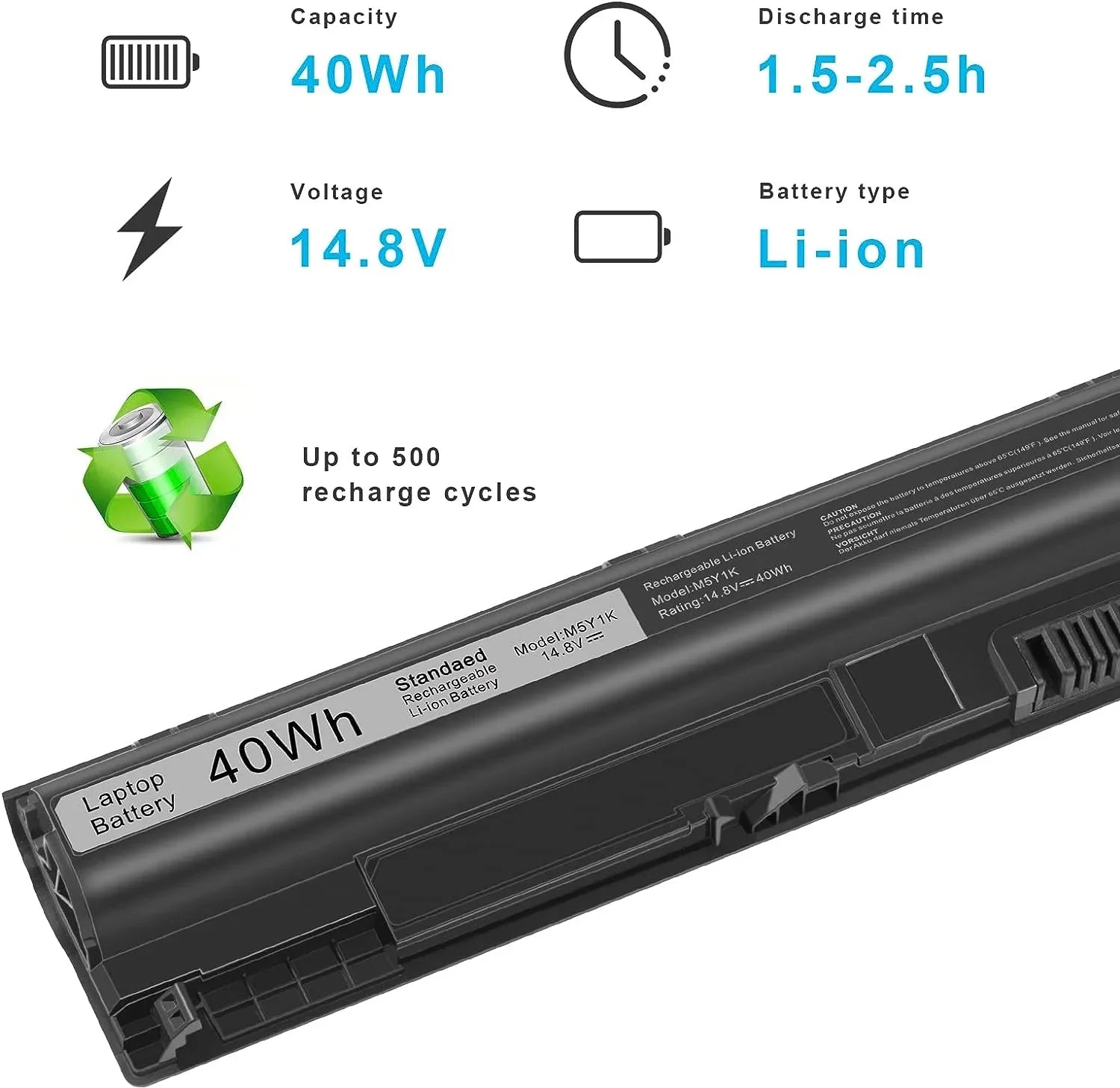 M5Y1K Laptop y for Inspiron 14 15 17 5000 3000 Series 5559 5558 3551 3451 3558 i3558 3567 5755 5756 5458