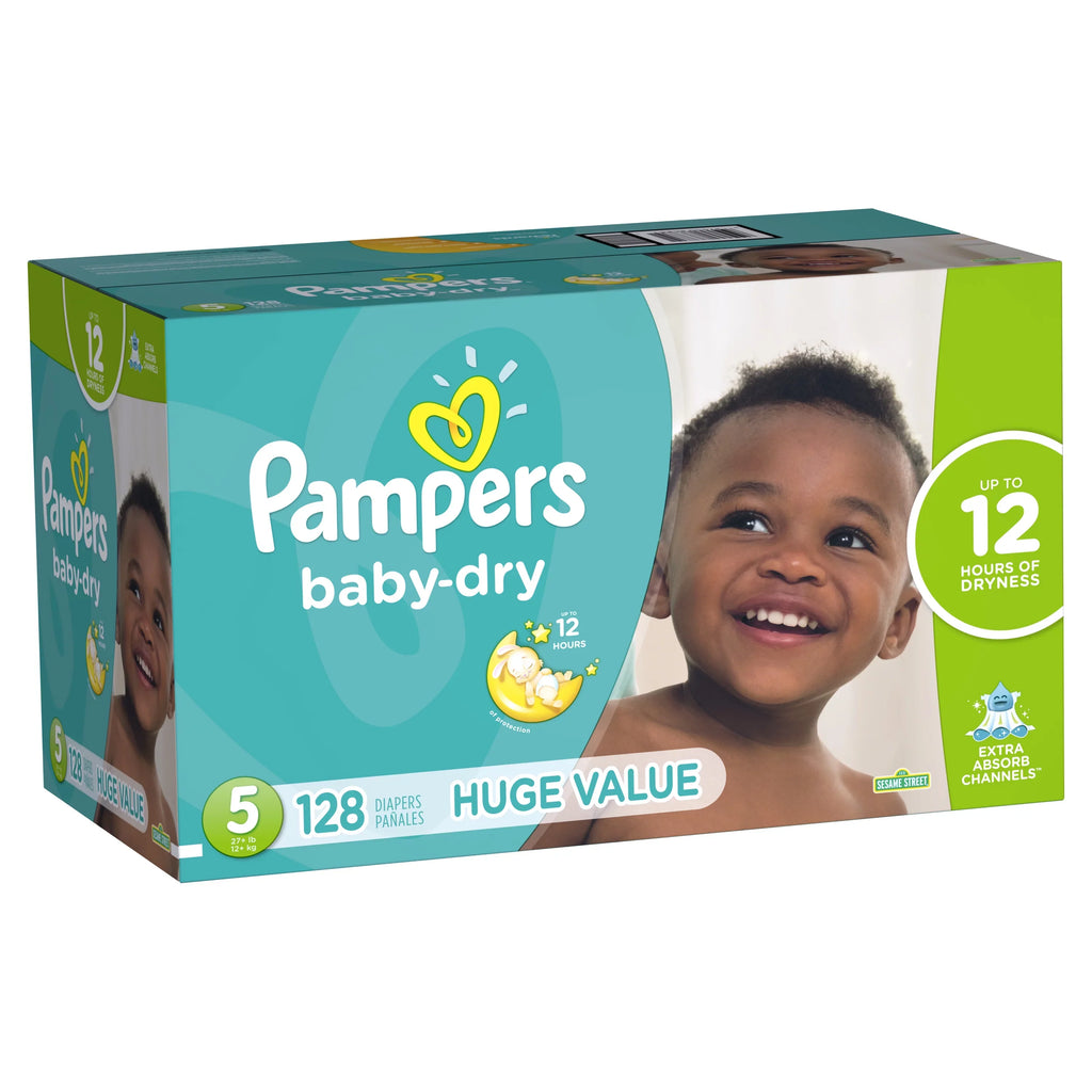 Pampers Pamp Baby Dry S5 Hp 128ct