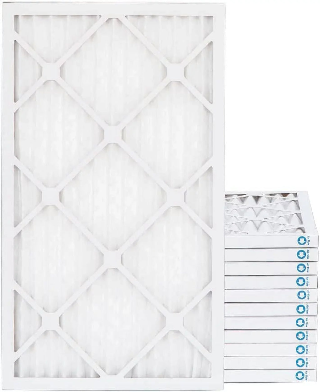 12X20x1 MERV 8 Pleated HV Furne Air Filters. Case Of 12. Ext Size: 11-1/2 X 19-1/2 X 3/4