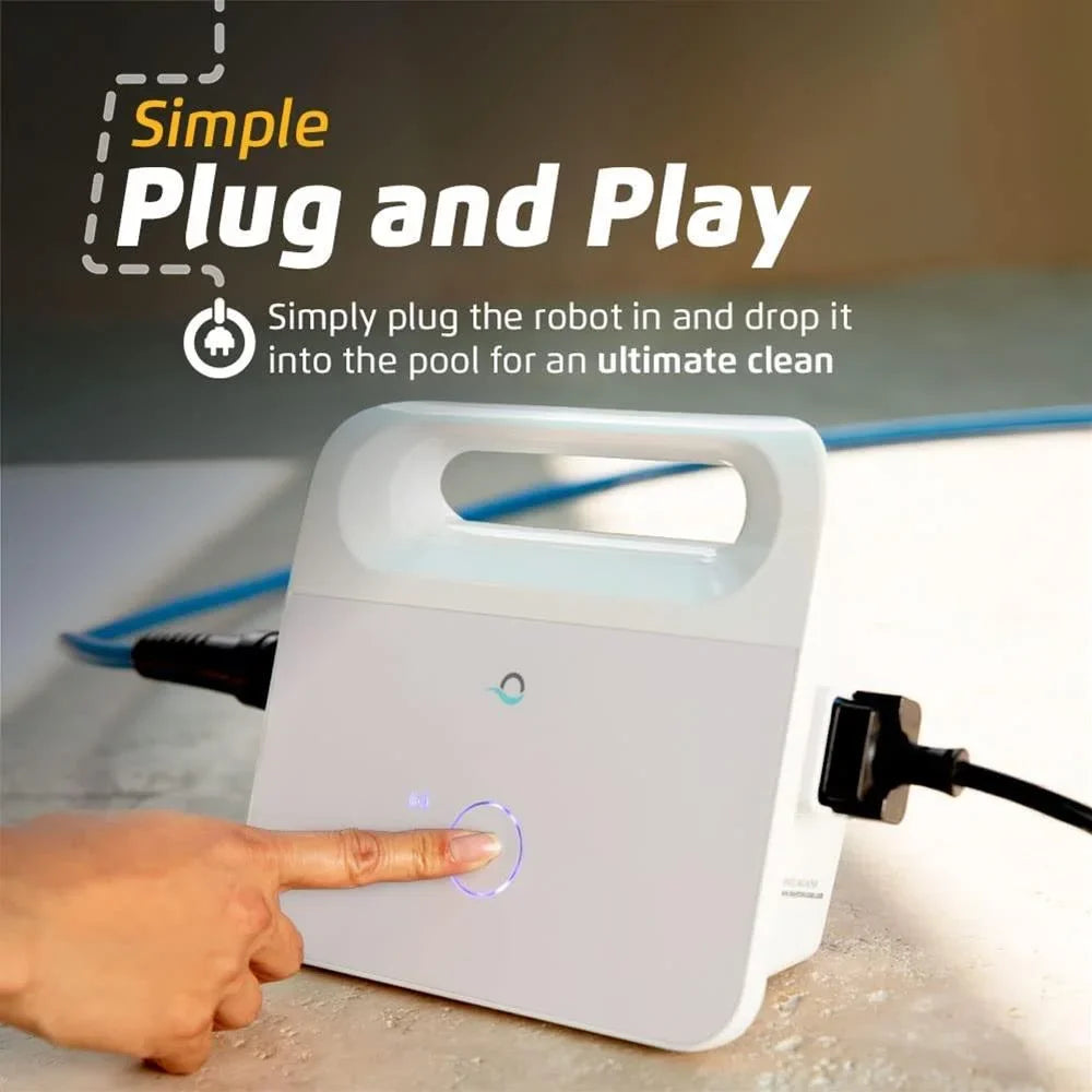 Dolphin Explorer E30 Wi - Fi Robotic Pool Vacuum Cleaner up to 50 FT - Bundle with Ultra Fine Filter
