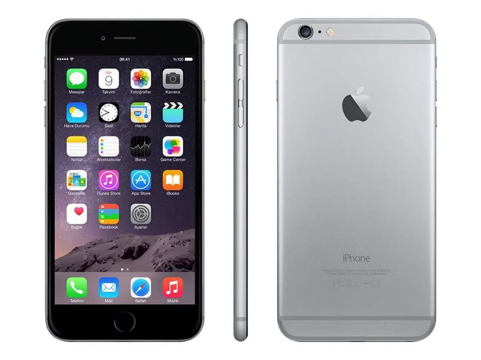 Restored Apple iPhone 6 Plus 64GB Unlocked GSM 4G LTE Dual-Core Phone - Space Gray (Refurbished)