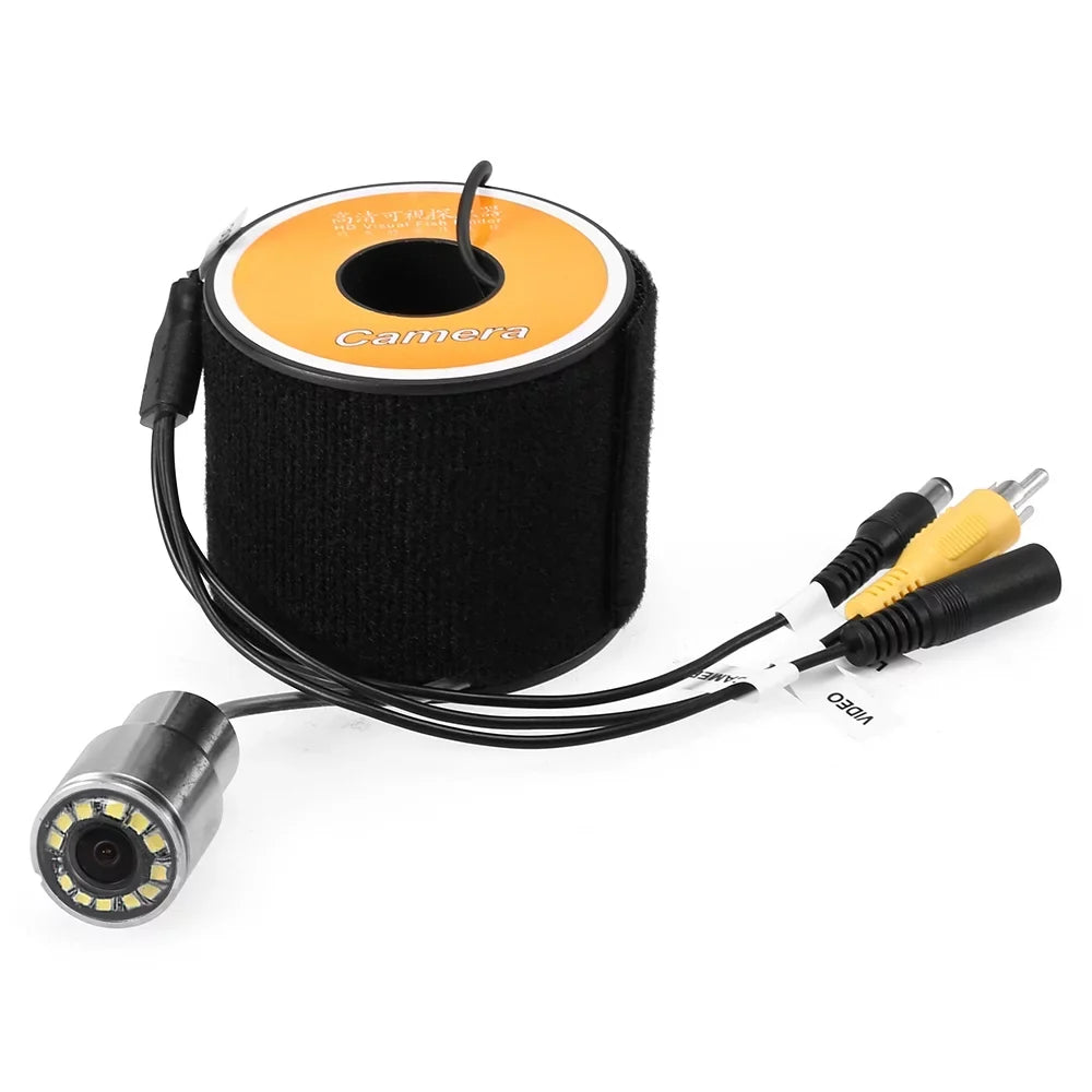 moobody Fishing Camera with 15m/30m/50m Cable, 1200TVL Underwater Viewer, 12 LEDs Night Vision